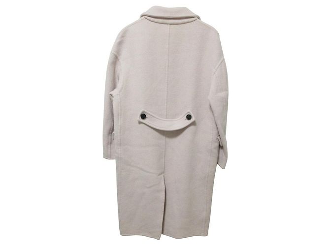 Abrigo Burberry London 100% Cashmere Rosa - vista 2