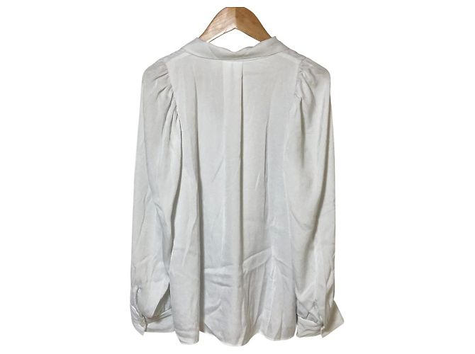 Autre Marque Blusa con nastro Mystrada Bianco - vista 2