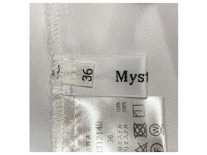 Autre Marque Blusa con nastro Mystrada Bianco - vista 4