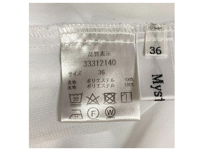 Autre Marque Blusa con nastro Mystrada Bianco - vista 6