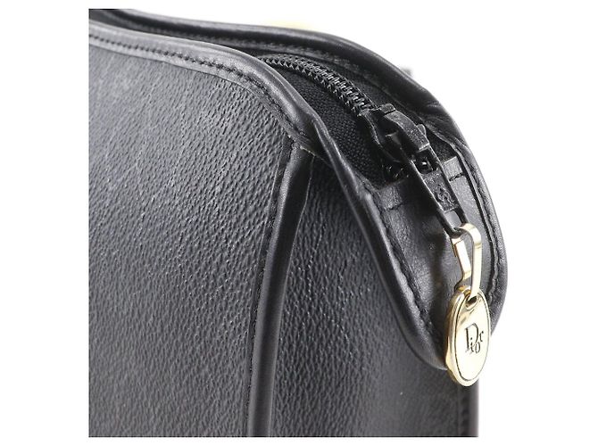 Autre Marque Borsa a pochette Christian Dior Old Dior Honeycomb PVC Nero - vista 11