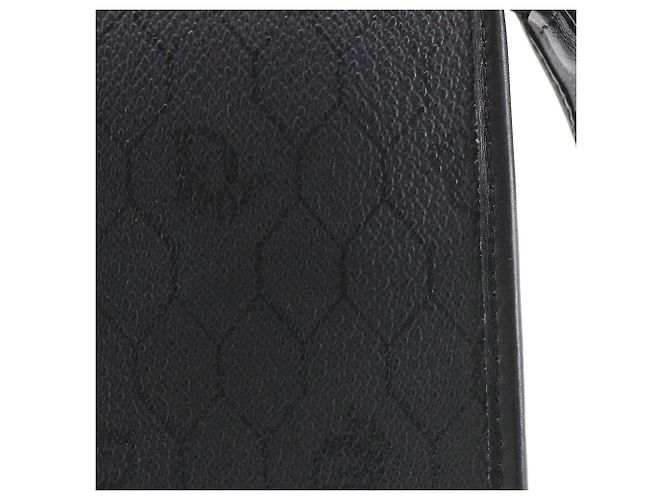 Autre Marque Borsa a pochette Christian Dior Old Dior Honeycomb PVC Nero - vista 15