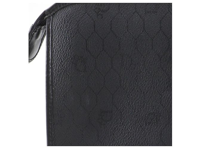Autre Marque Borsa a pochette Christian Dior Old Dior Honeycomb PVC Nero - vista 16
