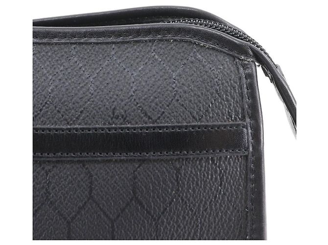 Autre Marque Borsa a pochette Christian Dior Old Dior Honeycomb PVC Nero - vista 19