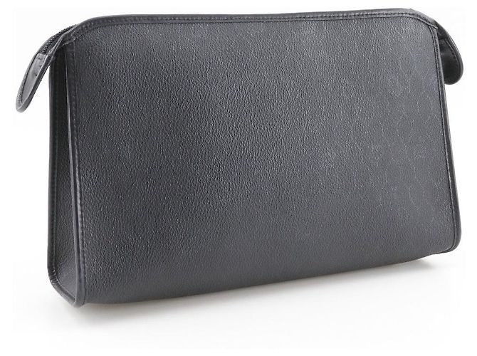 Autre Marque Borsa a pochette Christian Dior Old Dior Honeycomb PVC Nero - vista 3