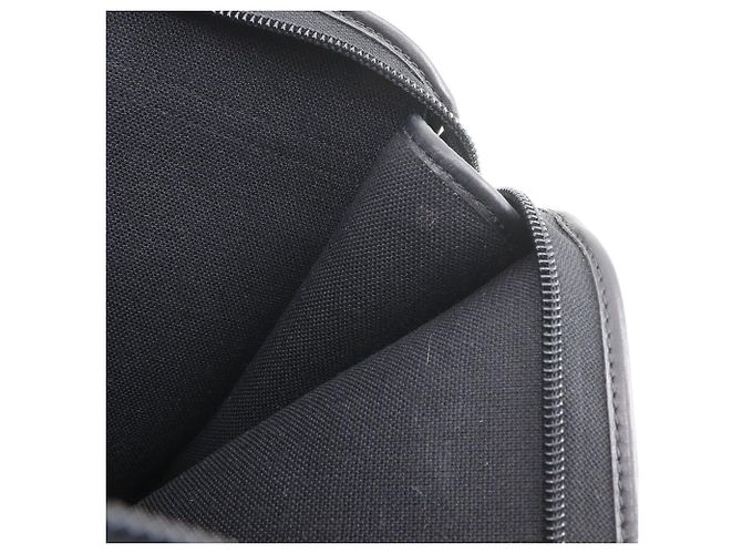 Autre Marque Borsa a pochette Christian Dior Old Dior Honeycomb PVC Nero - vista 8