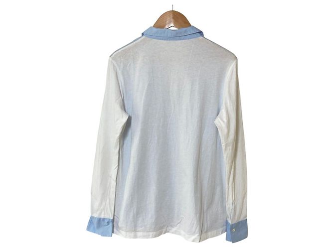 Autre Marque Camisa ROSSO35 Branco Azul - vista 2