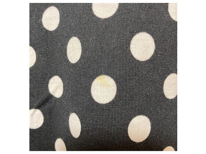 Autre Marque Abito marimekko TIIA PALLO Nero Bianco - vista 8