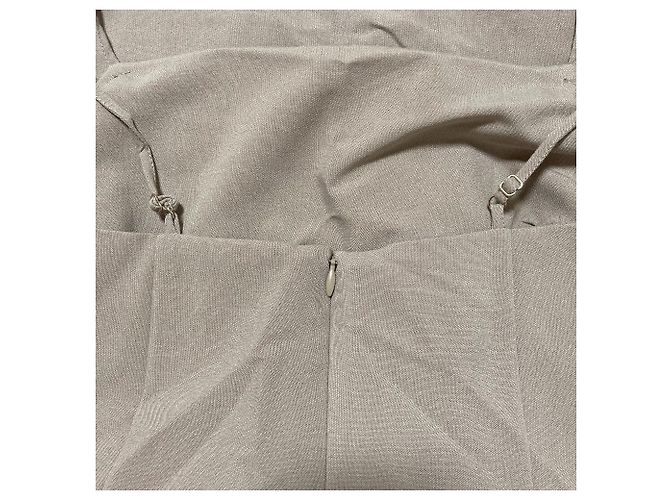 Autre Marque NATURAL BEAUTY BASIC Sheer 2way Hemdenkleid Set Beige - Ansicht 5