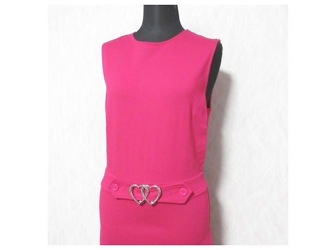 Vestido rosa Love Moschino - vista 4