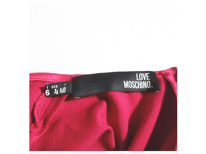 Vestido rosa Love Moschino - vista 5
