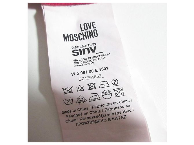 Vestido rosa Love Moschino - vista 6