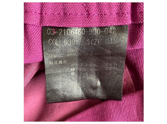 theory luxe Pantaloni ARIOSA CAROL Porpora - vista 5