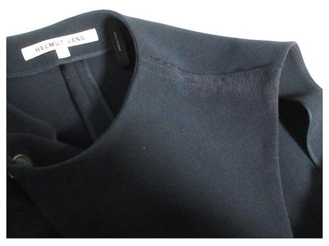 Vestido azul marinho Helmut Lang - vista 8