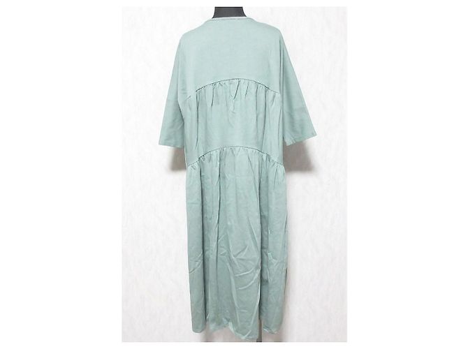 Autre Marque COEL Langkleid mit Stufenrock und halblangen Ärmeln - Ansicht 2