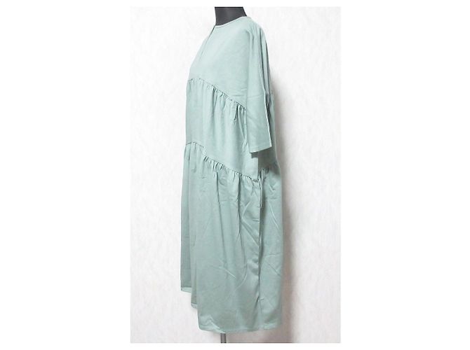 Autre Marque COEL Langkleid mit Stufenrock und halblangen Ärmeln - Ansicht 3