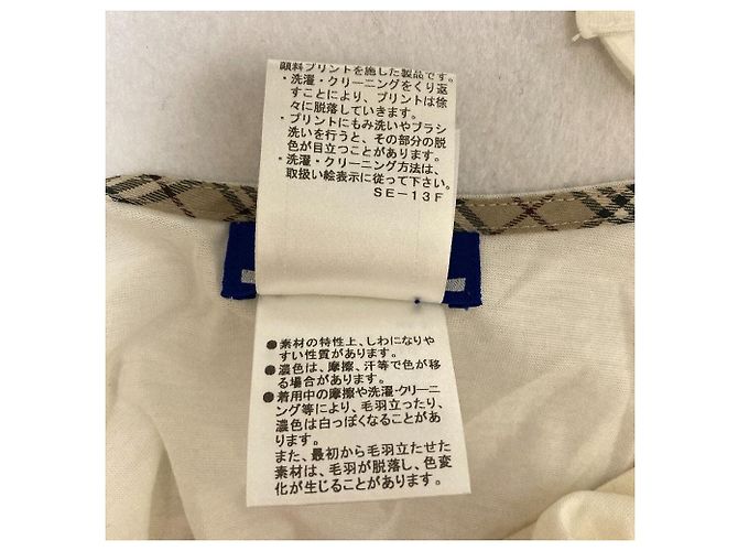 Top svasato in cotone con stampa logo Burberry Blue Label Beige - vista 5