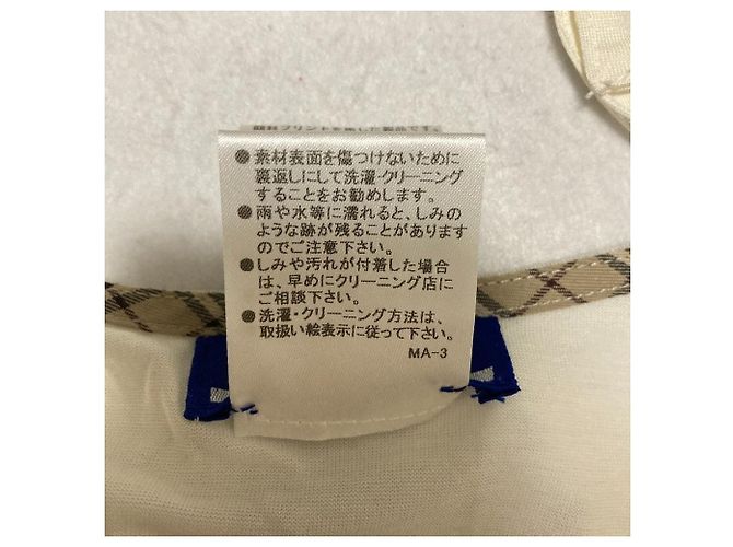 Top svasato in cotone con stampa logo Burberry Blue Label Beige - vista 6