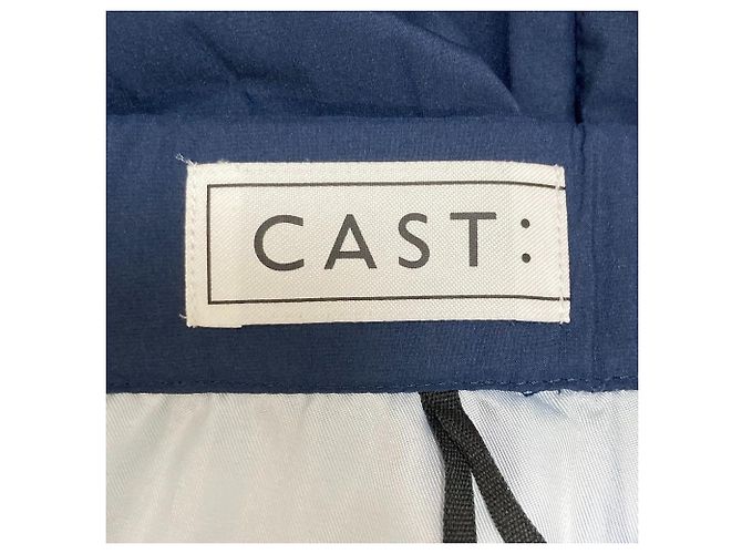 Autre Marque CAST: Plissierter Maxirock Blau - Ansicht 6