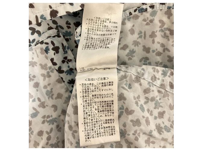 Paul Smith Kurzarmhemd mit Blumenprint Blau Hellblau - Ansicht 4