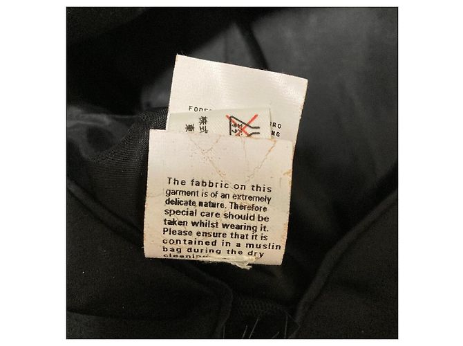 Abito di paillettes con maniche francesi Moschino Nero - vista 6