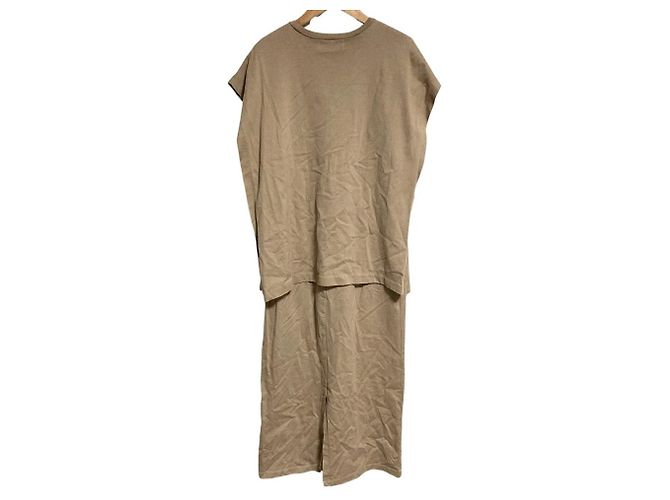 Autre Marque Vestido de camada dupla RIM.ARK Bege - vista 2