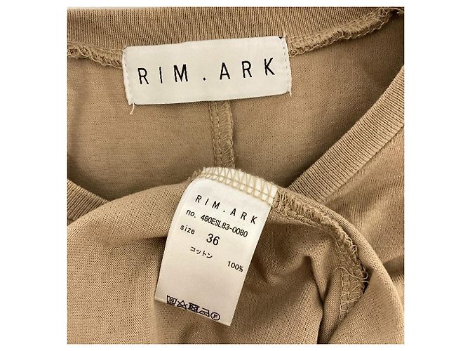 Autre Marque Vestido de camada dupla RIM.ARK Bege - vista 3