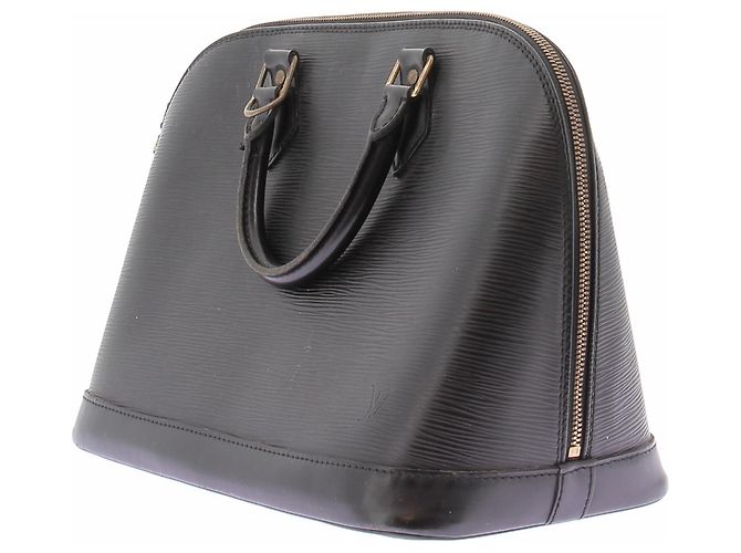 Louis Vuitton Borsa "Alma" in pelle épi nera Nero - vista 2
