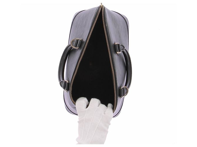 Louis Vuitton Borsa "Alma" in pelle épi nera Nero - vista 7