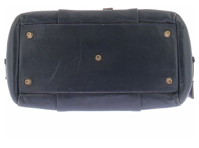 Chloé Borsa "Andy" in pelle blu marino Blu navy - vista 6