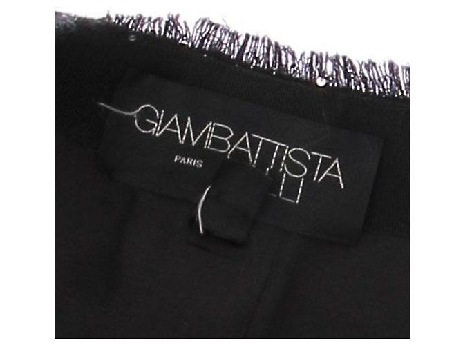 Giambattista Valli Schwarze Paillettenjacke - Ansicht 5