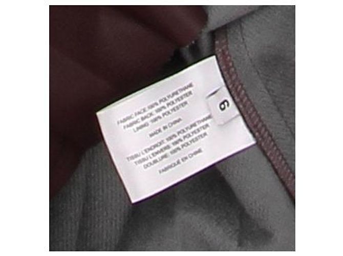 Proenza Schouler Saia plissada bordô Bordeaux - vista 5