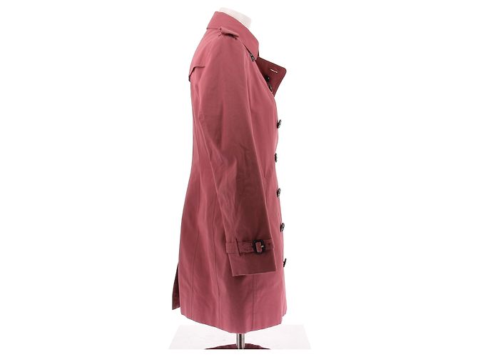 Gabardina Burberry Rosa de Algodón - vista 3