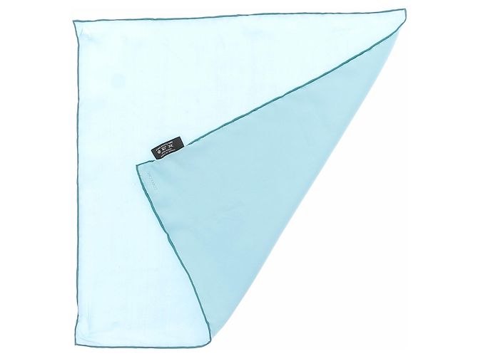 Foulard in seta blu Tom Ford - vista 2