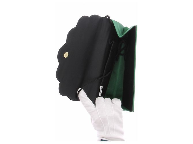 Autre Marque Pochette verte et noire - vue 4