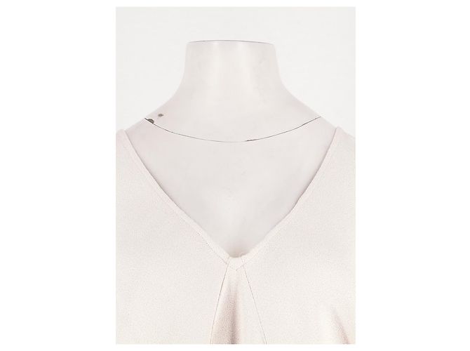 Autre Marque Vestido largo blanco The Frankie Shop - vista 2