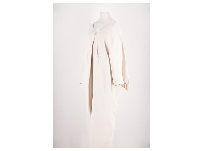 Autre Marque Vestido largo blanco The Frankie Shop - vista 4