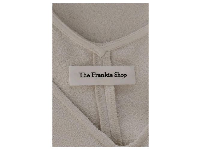 Autre Marque Vestido largo blanco The Frankie Shop - vista 7