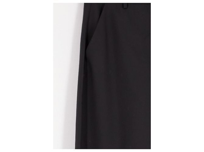 SéZane Schwarze Weite Hose aus Viskose - Ansicht 3