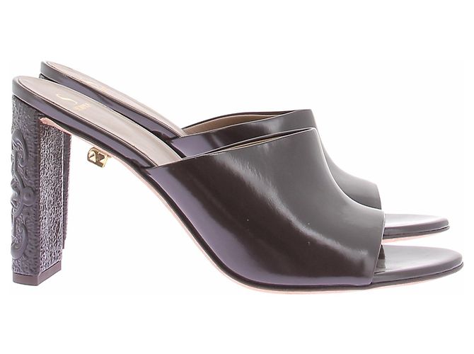 Autre Marque Mules MAISON SKORPIOS in pelle marrone - vista 6