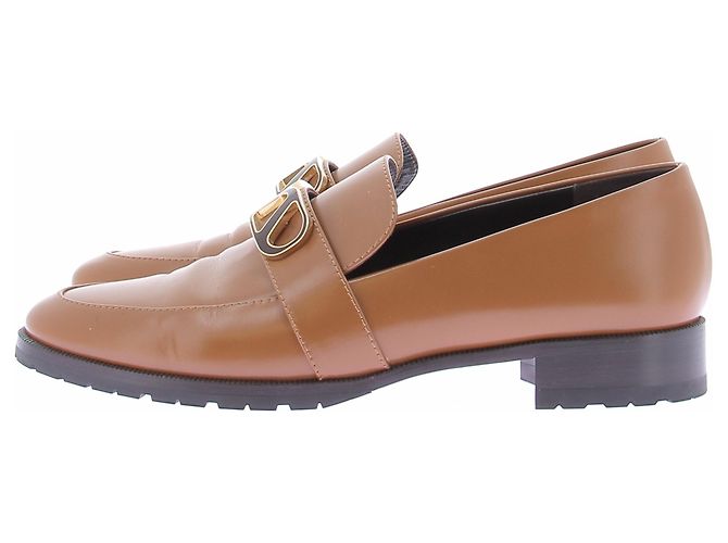 Autre Marque Mocassins en cuir camel - view 2