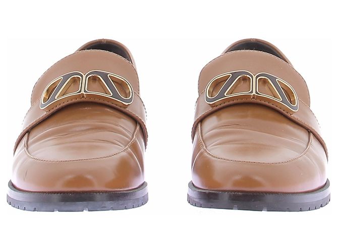 Autre Marque Mocassins en cuir camel - view 3