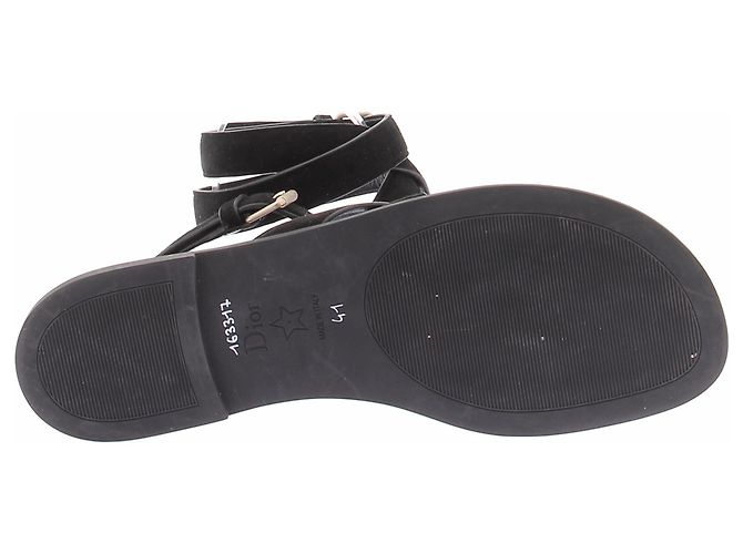 Autre Marque Sandalias negras con flechas Negro - vista 5