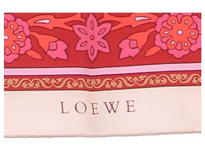 Loewe Rosa-rotes Tuch mit Print-Motiv - Ansicht 2