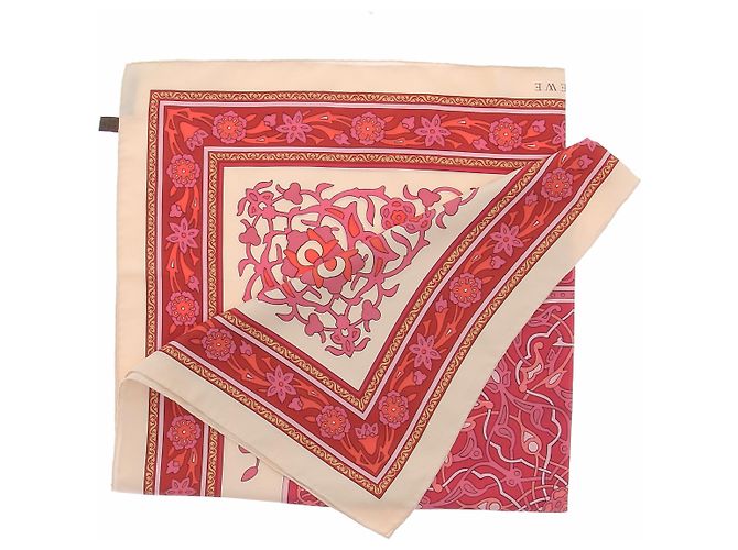 Loewe Rosa-rotes Tuch mit Print-Motiv - Ansicht 3