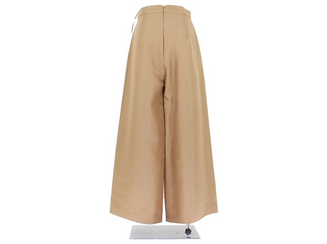 Autre Marque Pantalones anchos beige SOLACE - vista 2