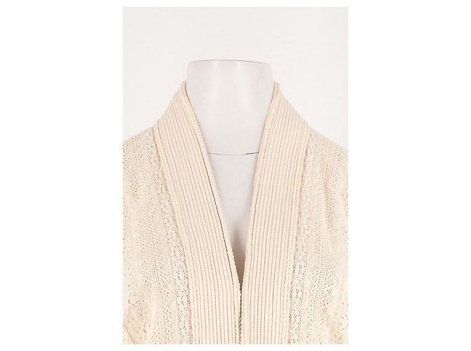 Top SéZane de algodón beige - vista 2