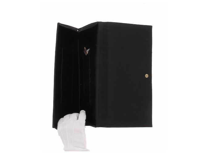Autre Marque Pochette noire à strass - vue 4