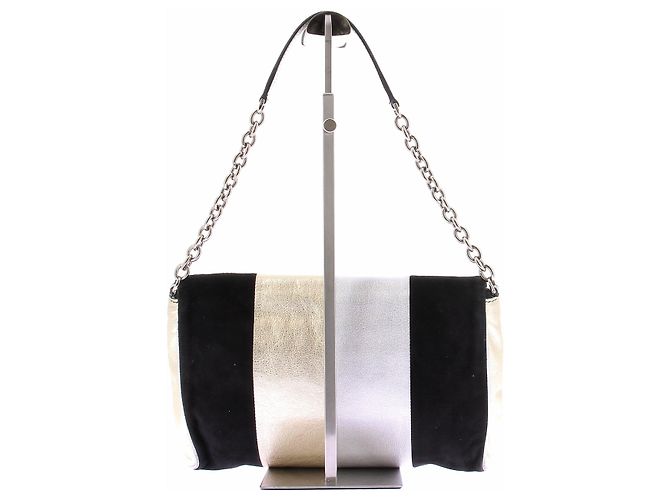 Dolce & Gabbana Borsa dorata, argento e nera D'oro - vista 3