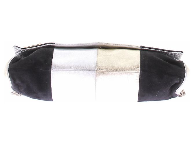 Dolce & Gabbana Borsa dorata, argento e nera D'oro - vista 6